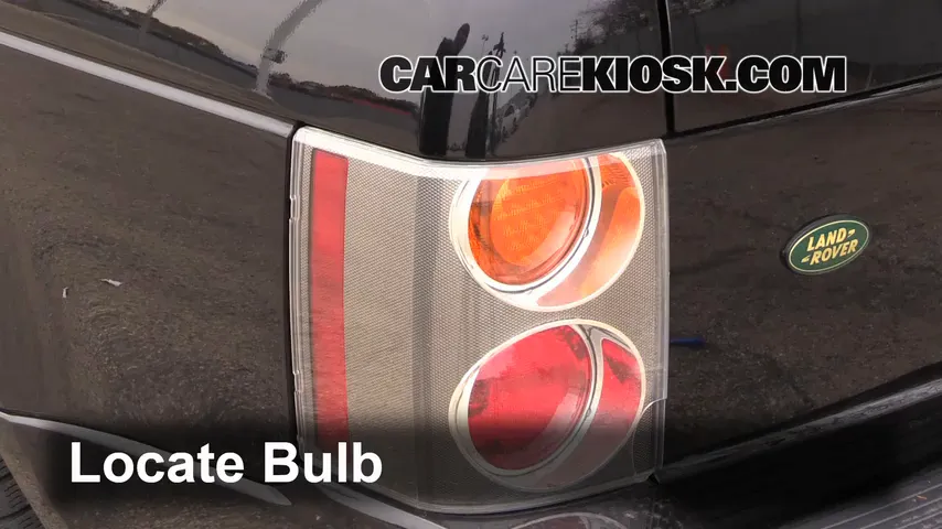 2004 Land Rover Range Rover HSE 4.4L V8 Lights Brake Light (replace bulb)